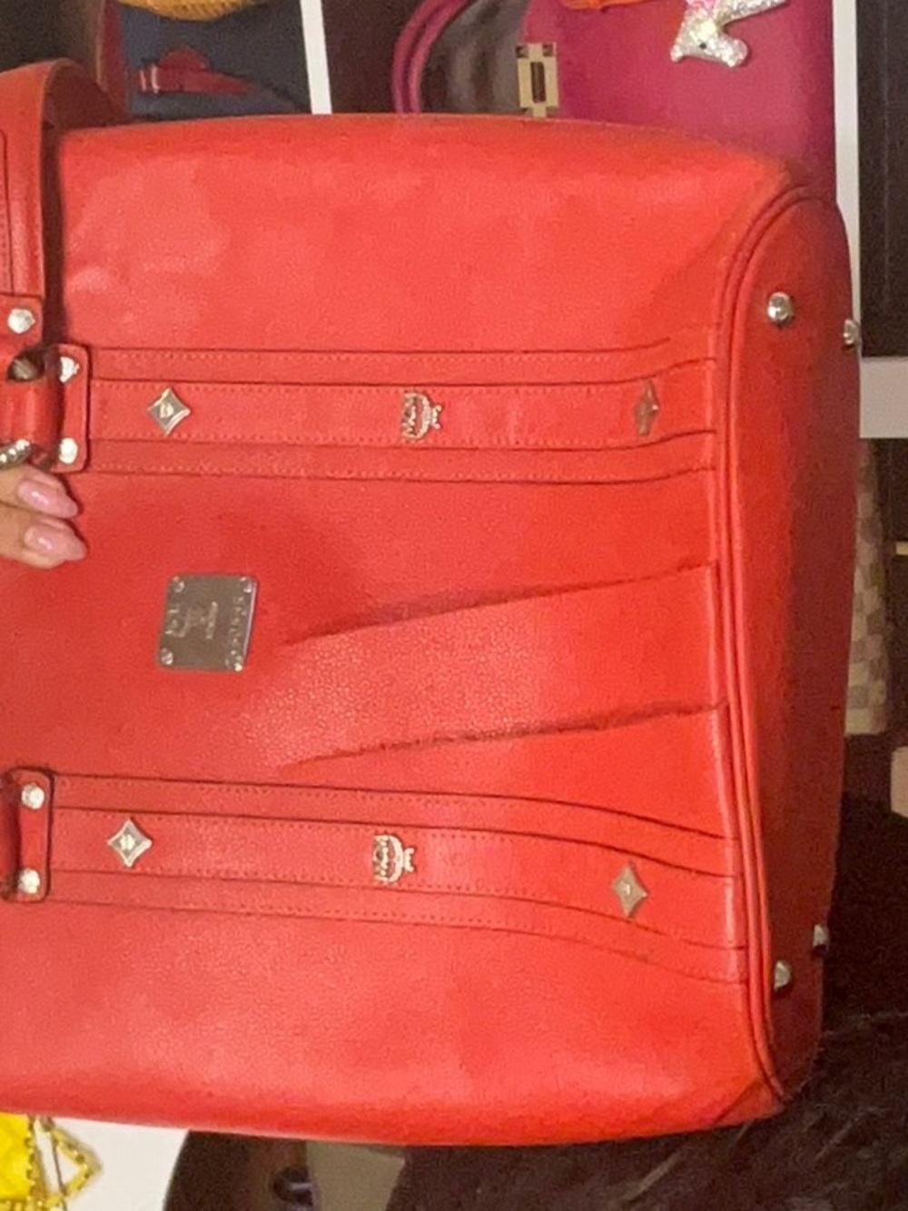 88. MCM SLASHED Sold As Is Desc In Live No Cancel/returns